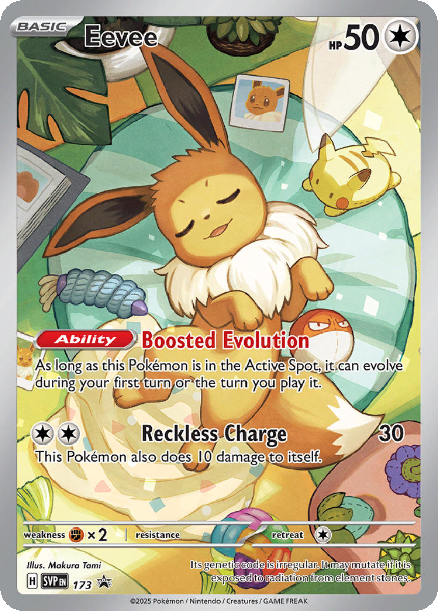 Eevee - SVP 173 (Promo) English Prismatic Evolutions Elite Trainer Box 2025