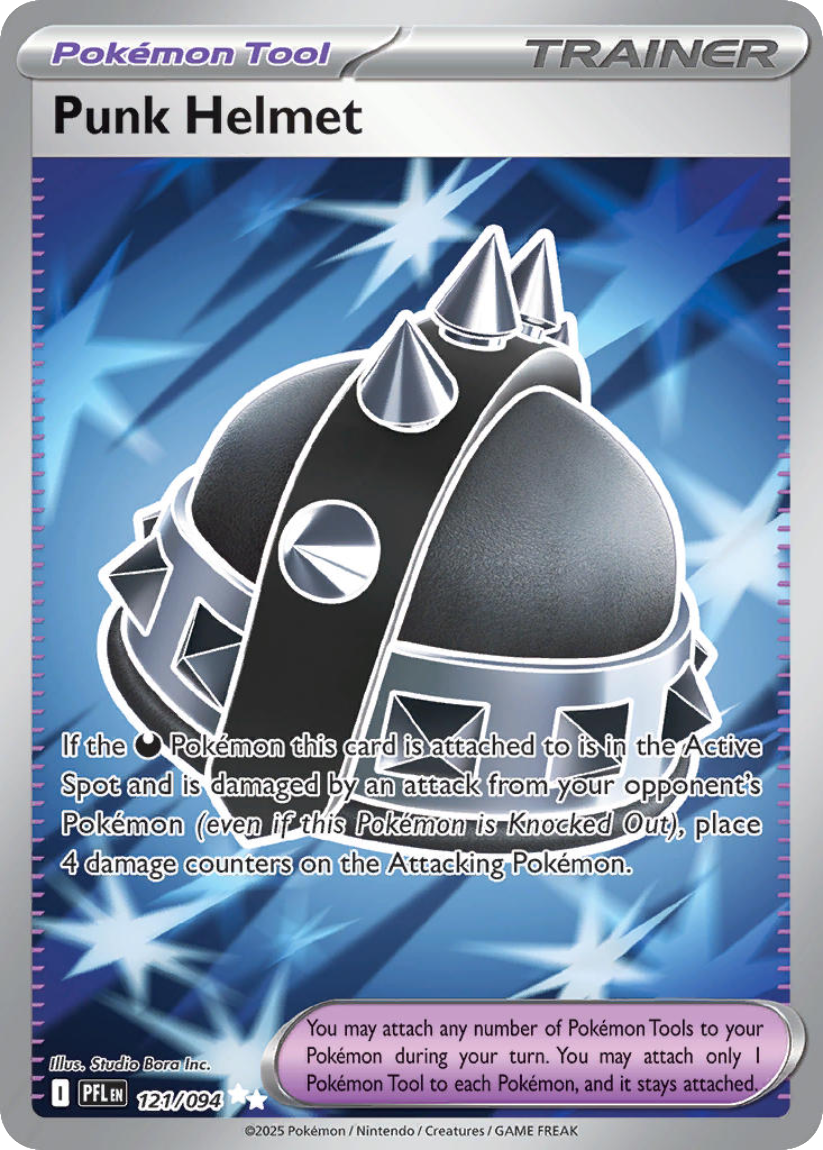 Punk Helmet - PFL 121/094 (Ultra Rare) English Phantasmal Flames 2025