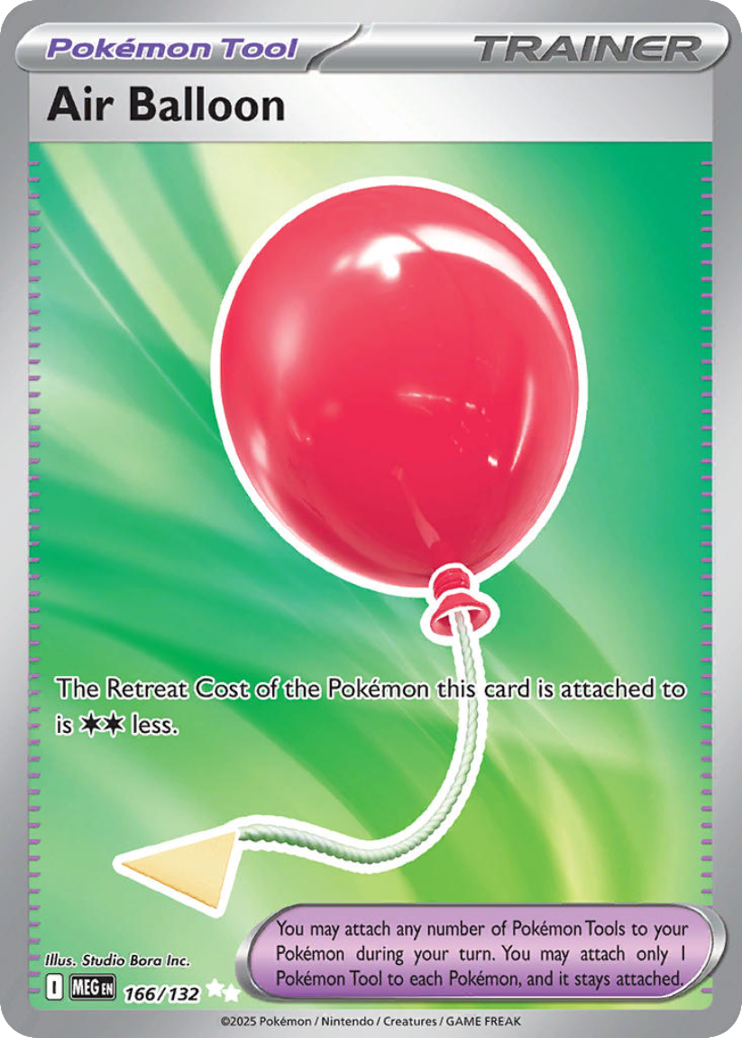 Air Balloon - MEG 166/132 (Ultra Rare) English Mega Evolution 2025