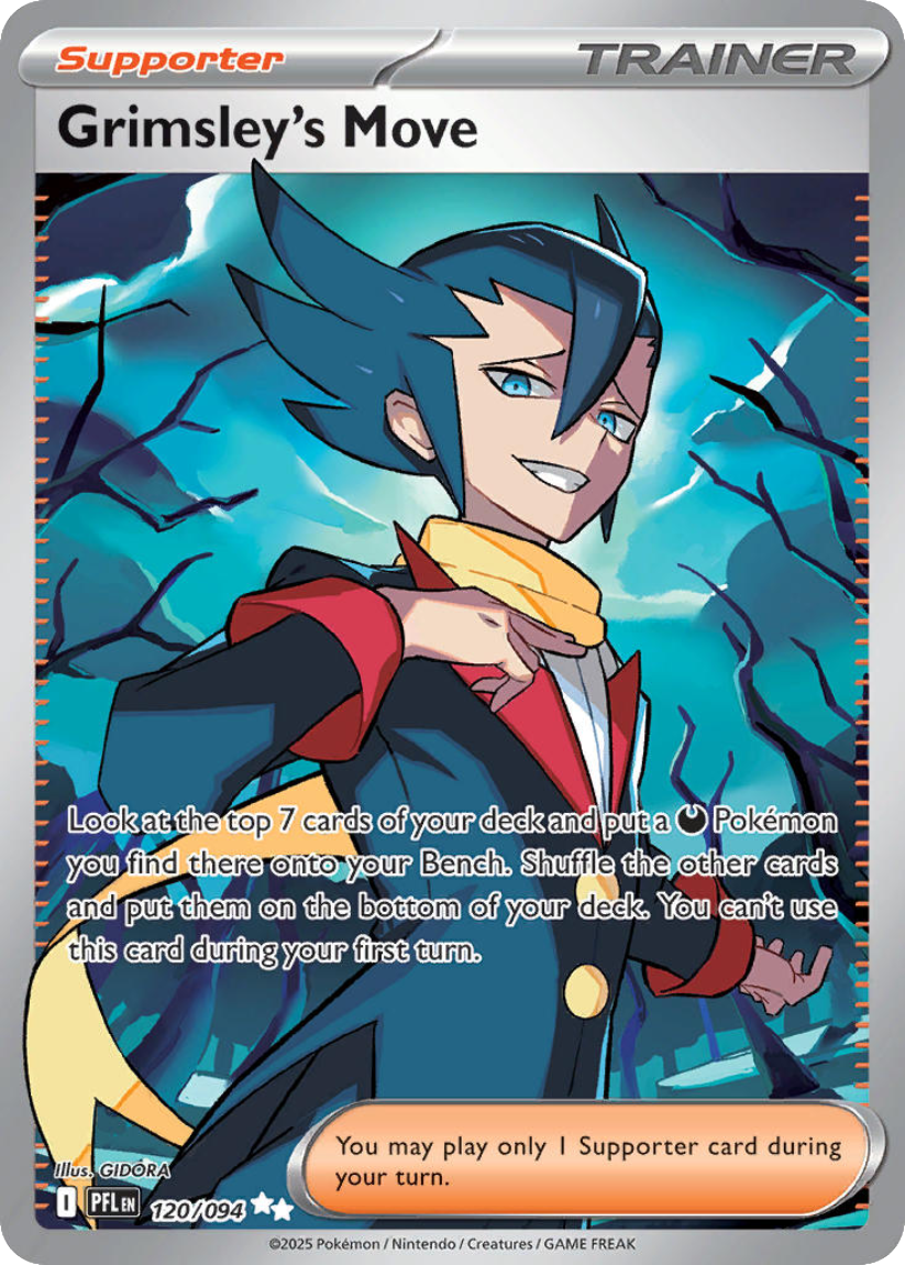 Grimsley’s Move - PFL 120/094 (Ultra Rare) English Phantasmal Flames 2025