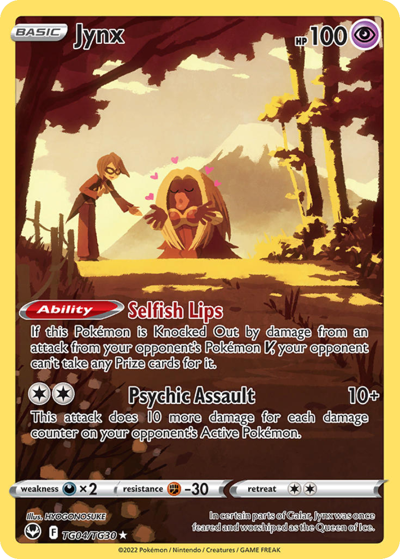 Jynx - SIT TG04/TG30 (Ultra Rare) English Silver Tempest 2022