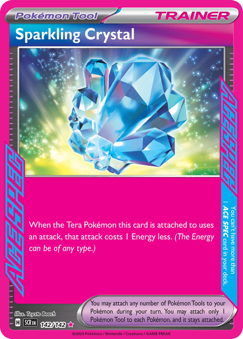 Sparkling Crystal - SCR 142/142 (Ace Spec Rare) English Stellar Crown 2024
