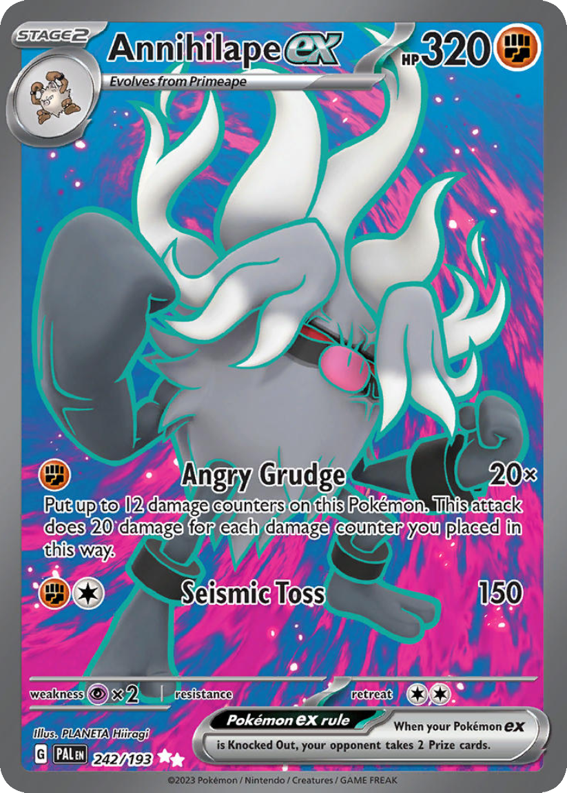 Annihilape ex - PAL 242/193 (Ultra Rare) English Paldea Evolved 2023