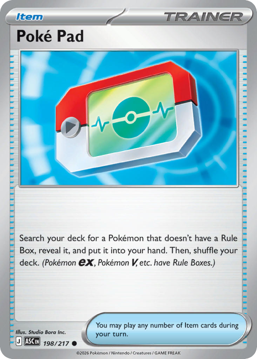Poké Pad - ASC 198/217 (Common) English Ascended Heroes 2026