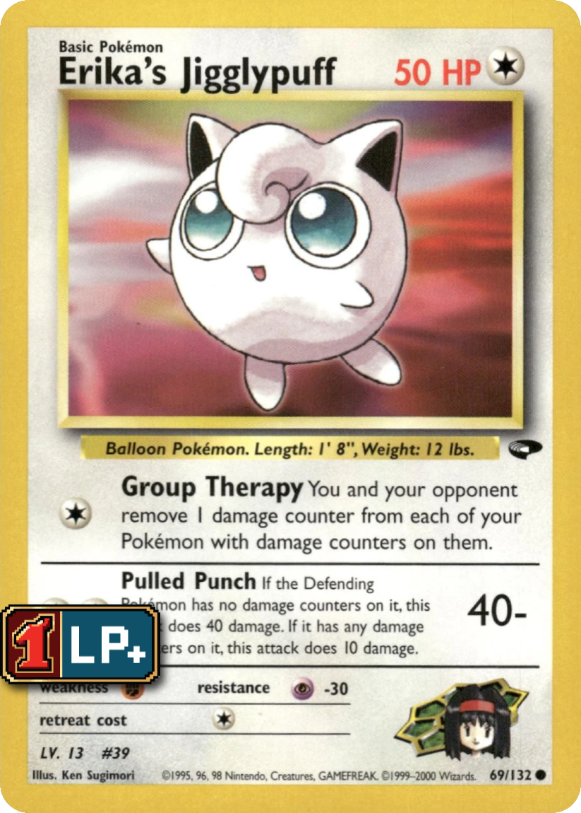 Erika's Jigglypuff - G2 69/132 (Common) EN Gym Challenge 2000