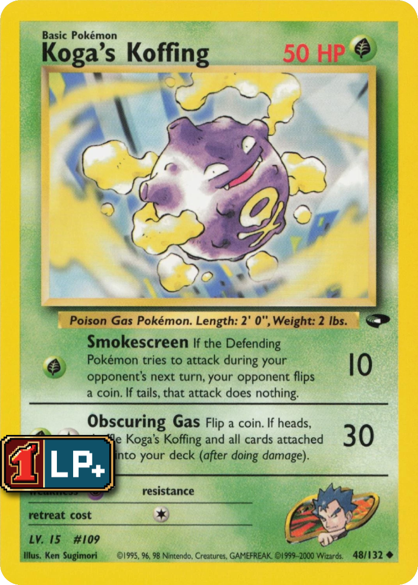 Koga's Koffing - G2 48/132 (Uncommon) EN Gym Challenge 2000
