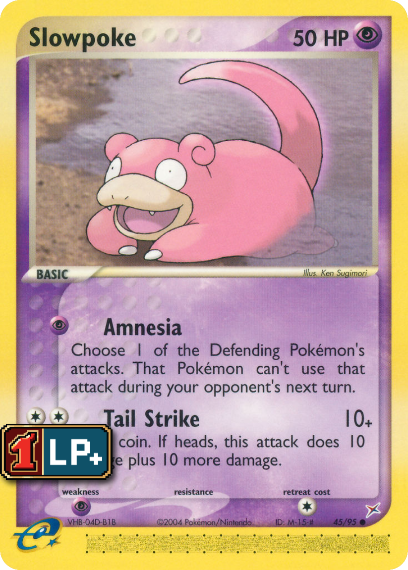 Slowpoke - MA 45/97 (Common) EN Team Magma vs Team Aqua 2004
