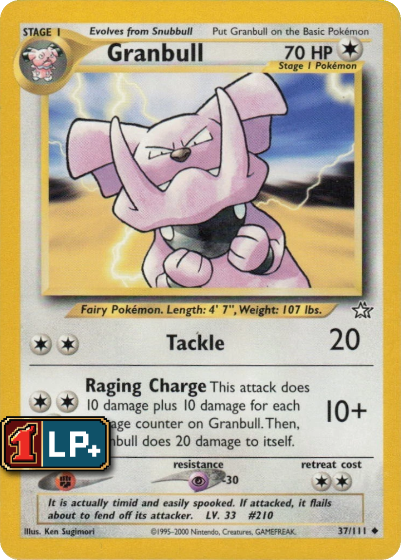 Granbull - N1 37/111 (Uncommon) EN Neo Genesis 2000