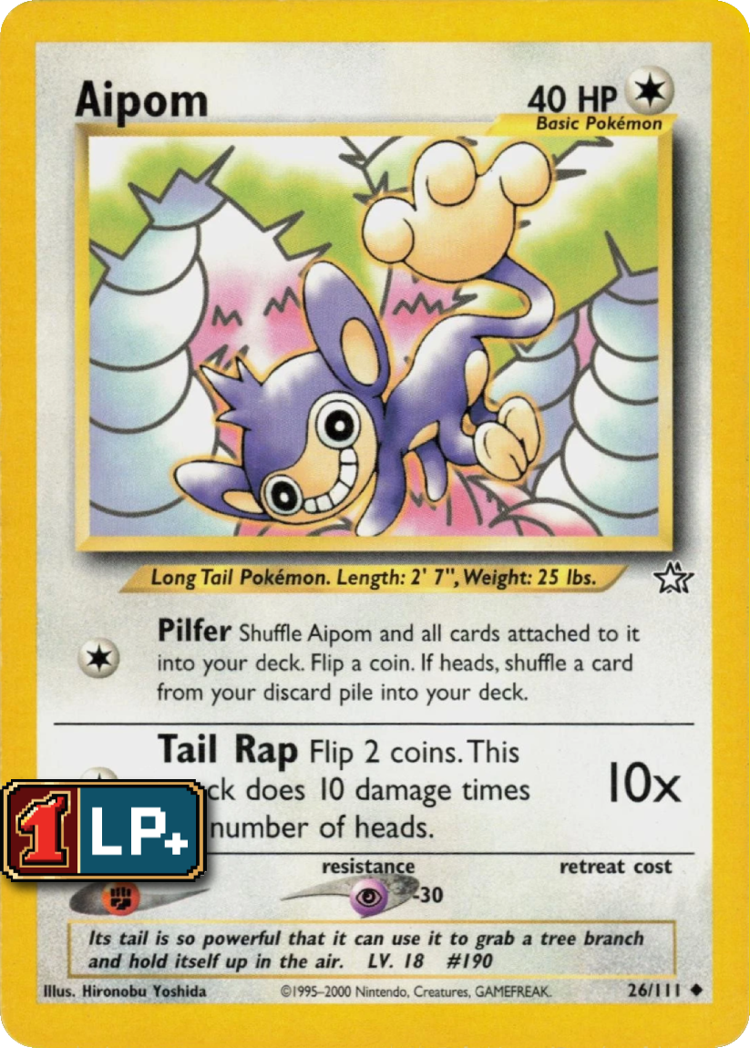 Aipom - N1 26/111 (Uncommon) EN Neo Genesis 2000