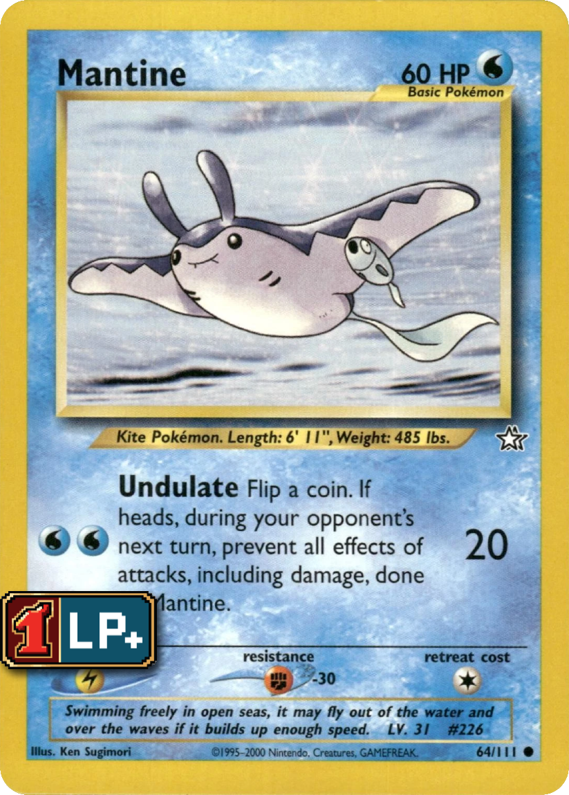 Mantine - N1 64/111 (Common) EN Neo Genesis 2000