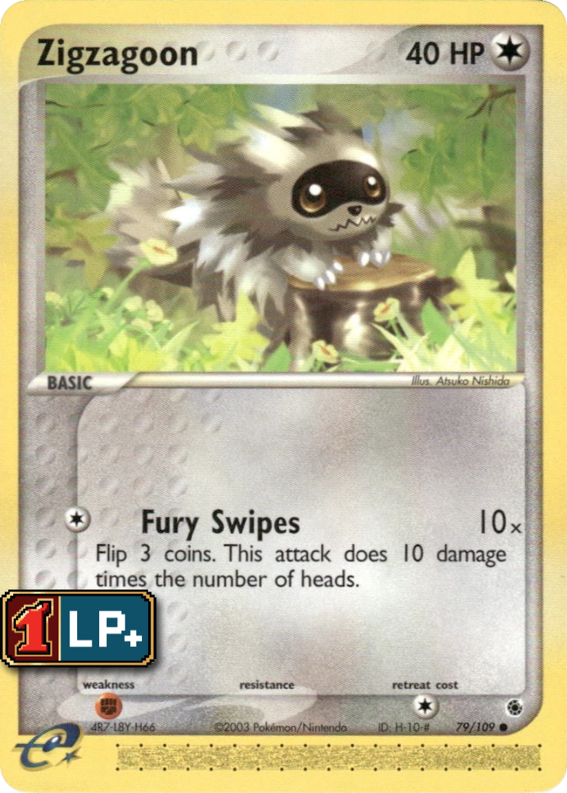 Zigzagoon - RS 79/109 (Common) EN Ruby & Sapphire 2003