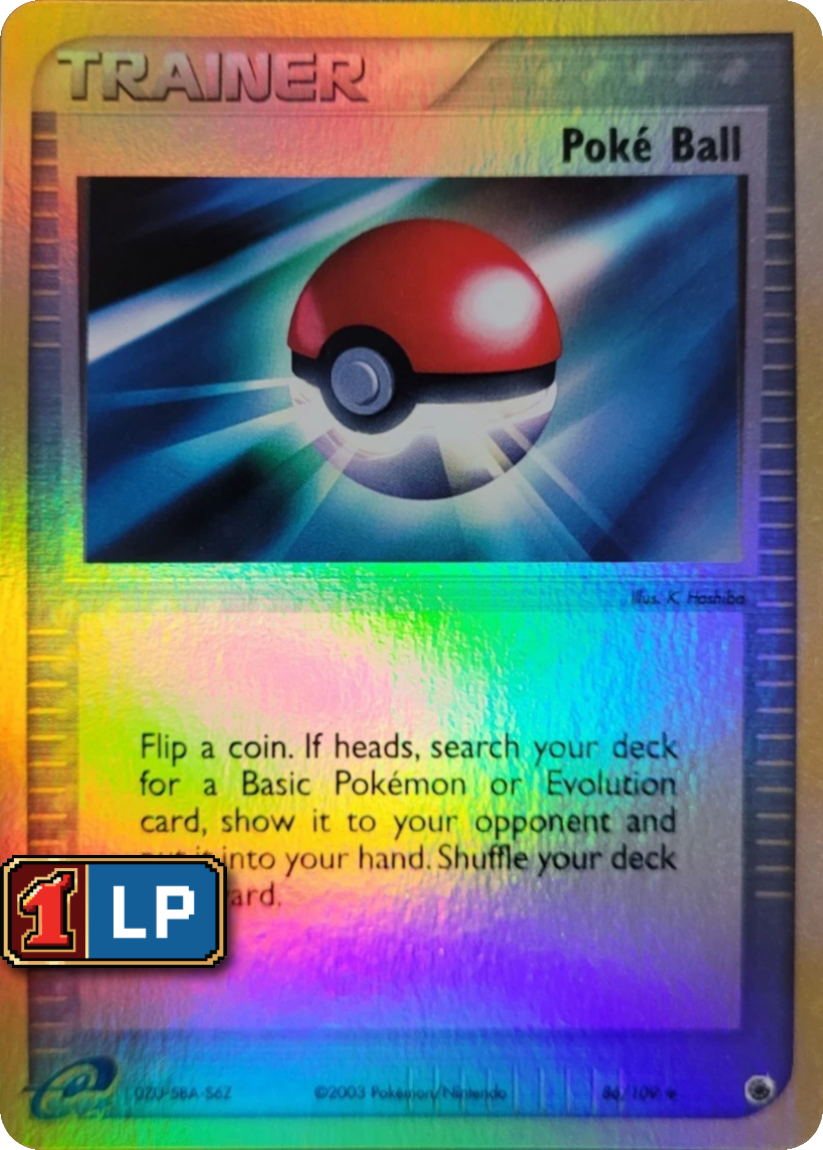 Poké Ball - RS 86/109 (Reverse Holo) EN Ruby & Sapphire 2003