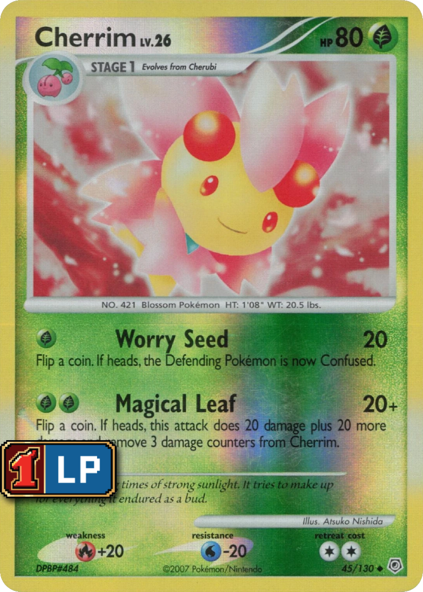 Cherrim - DP 45/130 (Reverse Holo) EN Diamond & Pearl 2007
