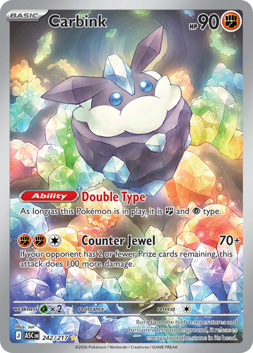 Carbink - ASC 242/217 (Illustration Rare) EN Ascended Heroes 2026