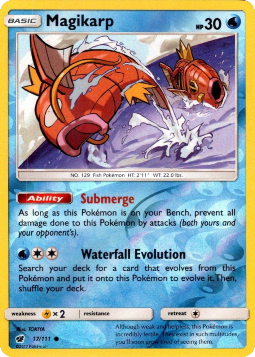 Magikarp - CIN 17/111 (Reverse Holo) English Crimson Invasion 2017