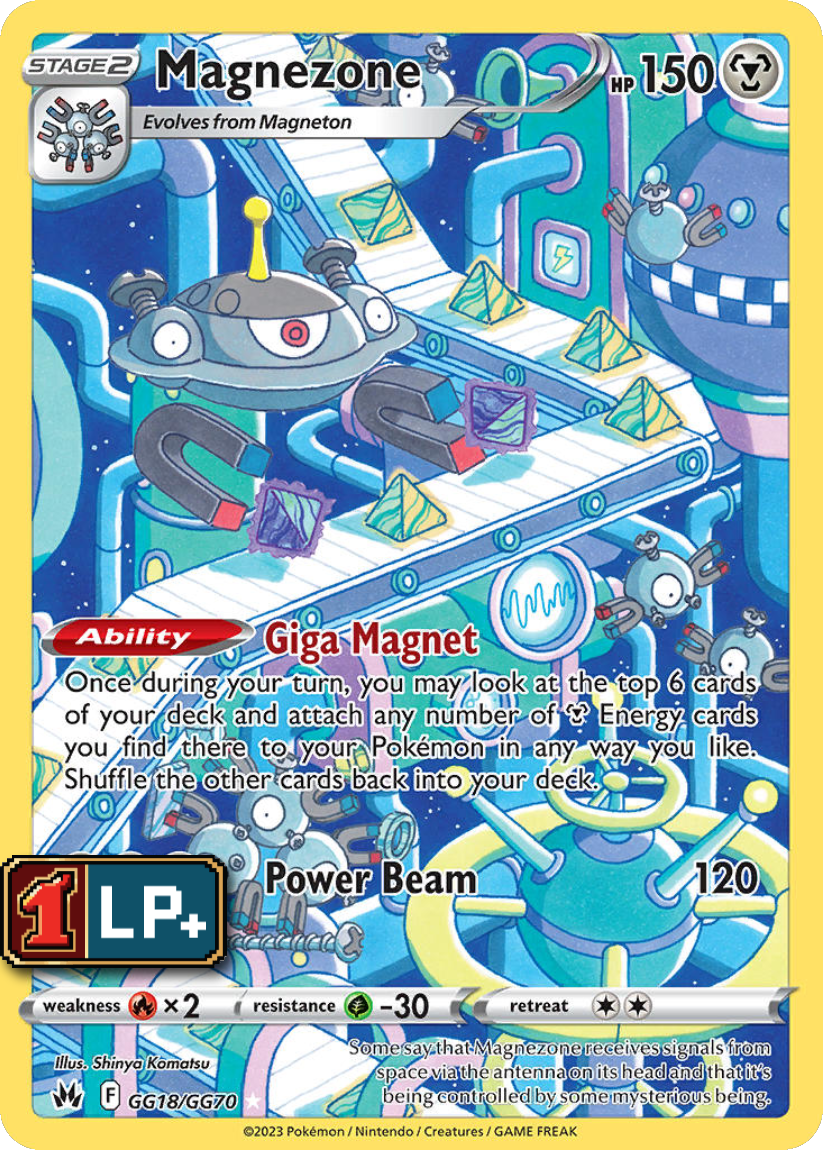 Magnezone - CRZ GG18/GG70 (Ultra Rare) EN Crown Zenith: Galarian Gallery 2023
