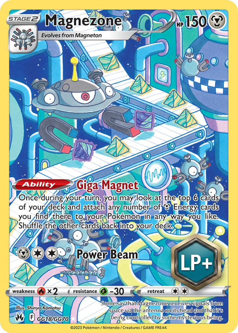 Magnezone - CRZ GG18/GG70 (Ultra Rare) EN Crown Zenith: Galarian Gallery 2023