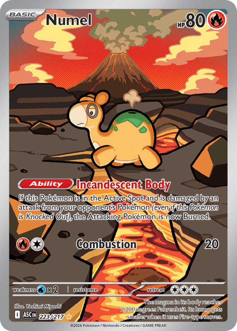 Numel - ASC 223/217 (Illustration Rare) EN Ascended Heroes 2026