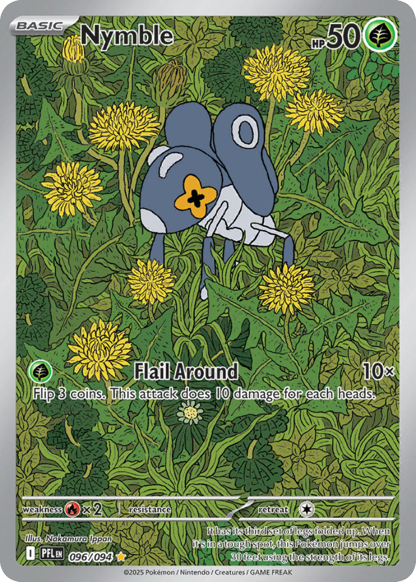 Nymble - PFL 096/094 (Illustration Rare) EN Phantasmal Flames 2025