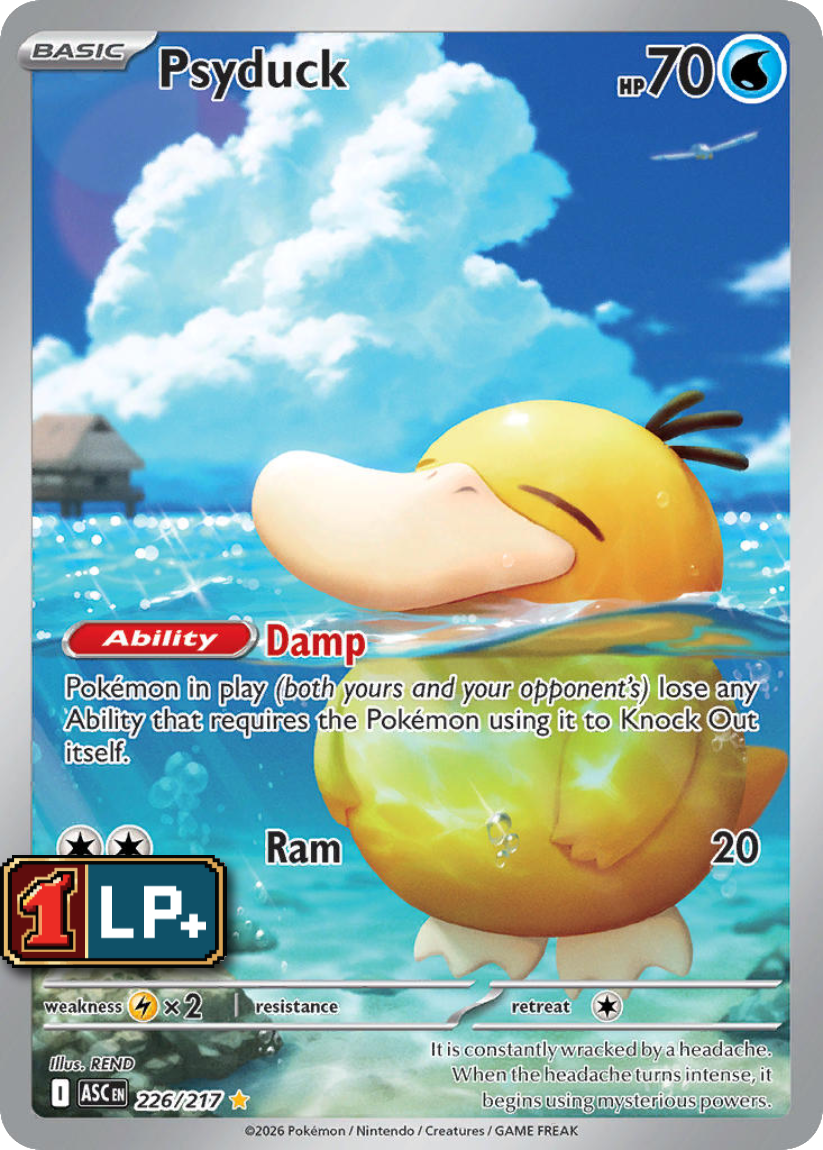 Psyduck - ASC 226/217 (Illustration Rare) EN Ascended Heroes 2026