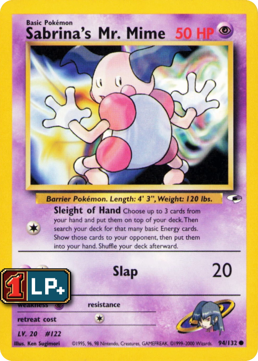 Sabrina's Mr. Mime - G1 94/132 (Common) EN Gym Heroes 2000