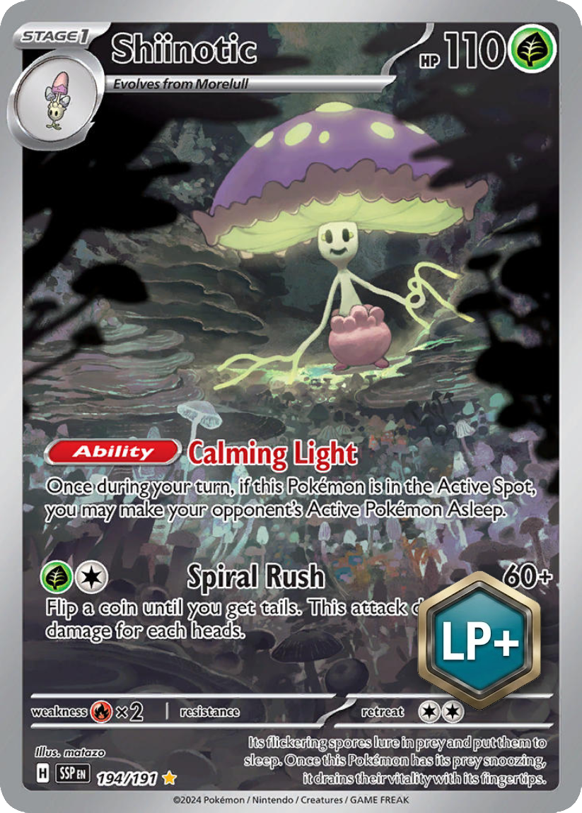 Shiinotic - SSP 194/191 (Illustration Rare) EN Surging Sparks 2024